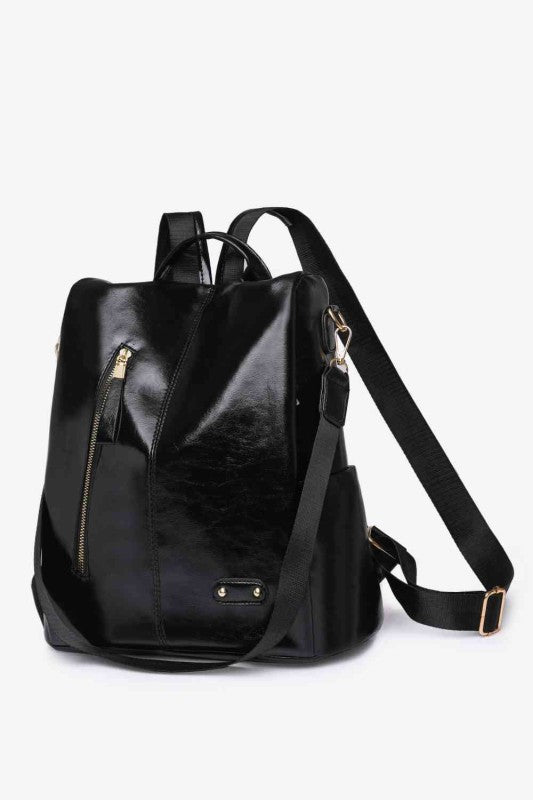 Marcy Zipper Pocket Backpack-ClaudiaG Collection-Black-One Size-[option4]-[option5]-[option6]-[option7]-[option8]-Shop-Boutique-Clothing-for-Women-Online