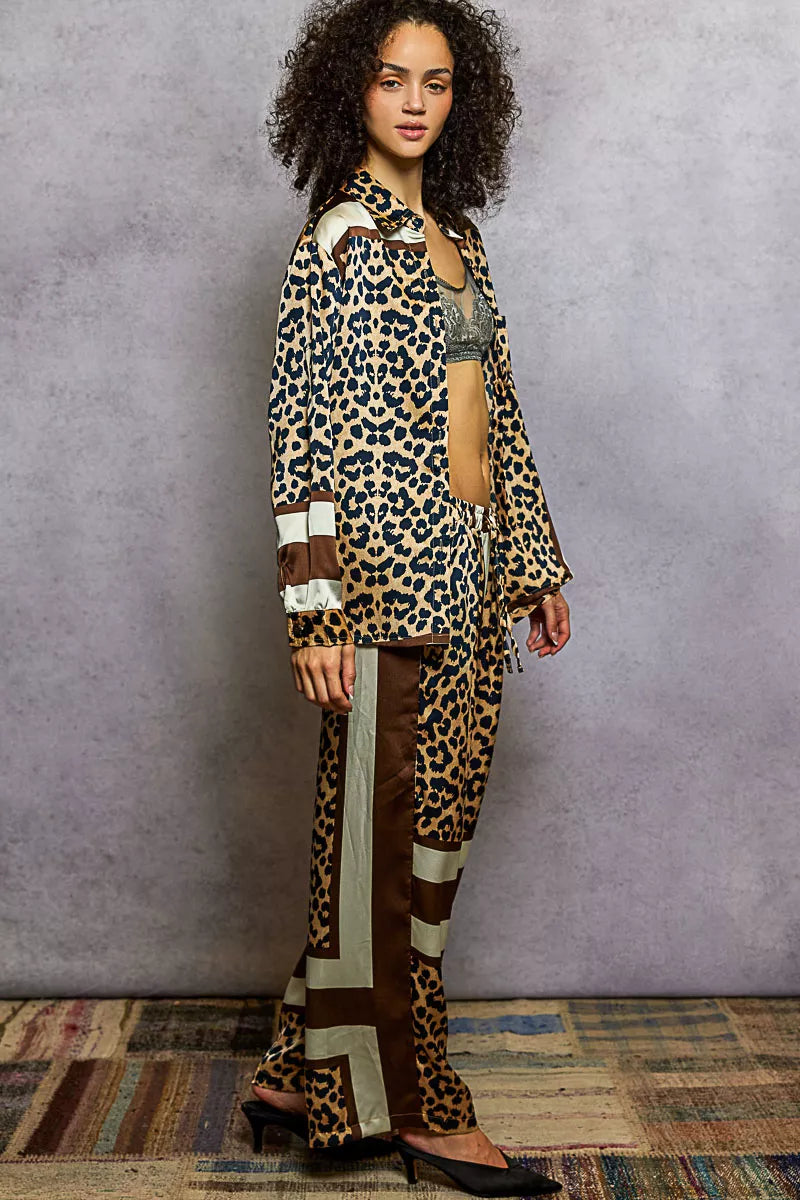 POL Leopard Printed Woven Wide Leg Drawstring Pants-Pants-Trendsi-[option4]-[option5]-[option6]-[option7]-[option8]-Shop-Boutique-Clothing-for-Women-Online
