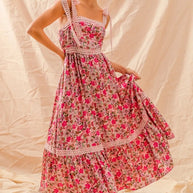 SO ME Floral Maxi Dress With Ribbon Tie Lace Strap-Dresses-Trendsi-[option4]-[option5]-[option6]-[option7]-[option8]-Shop-Boutique-Clothing-for-Women-Online