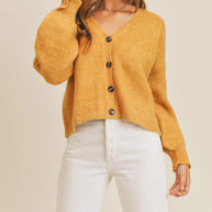 MABLE Long Sleeve Button Down Sweater Cardigan-Cardigan-Trendsi-Mustard-S/M-[option4]-[option5]-[option6]-[option7]-[option8]-Shop-Boutique-Clothing-for-Women-Online