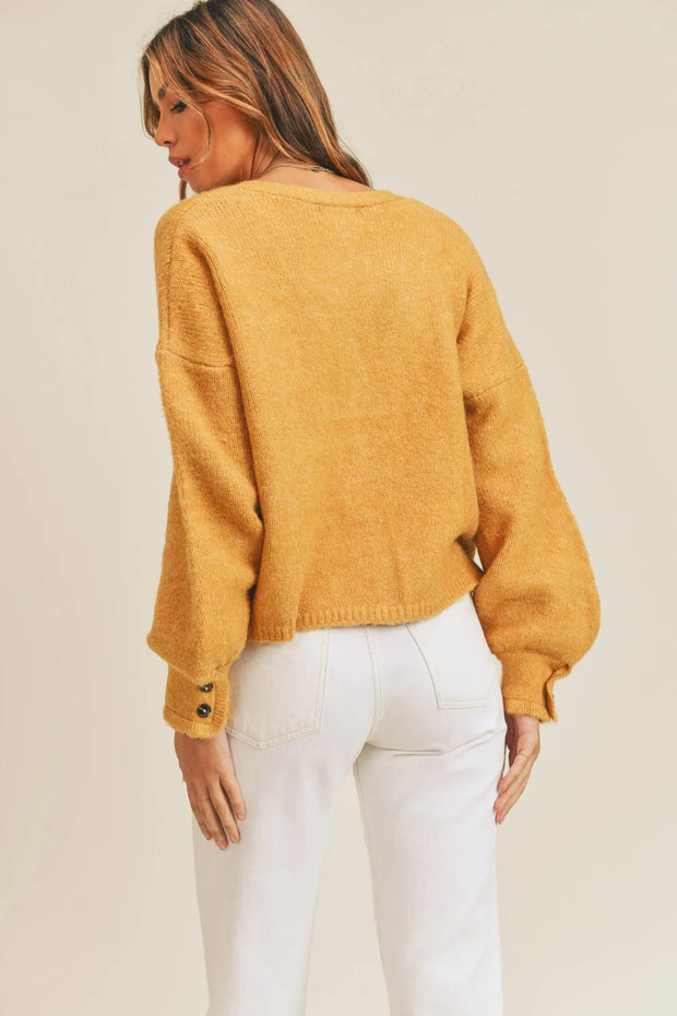 MABLE Long Sleeve Button Down Sweater Cardigan-Cardigan-Trendsi-[option4]-[option5]-[option6]-[option7]-[option8]-Shop-Boutique-Clothing-for-Women-Online