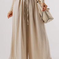 Tied Wide Leg Pants-Pants-Trendsi-Beige-S-[option4]-[option5]-[option6]-[option7]-[option8]-Shop-Boutique-Clothing-for-Women-Online