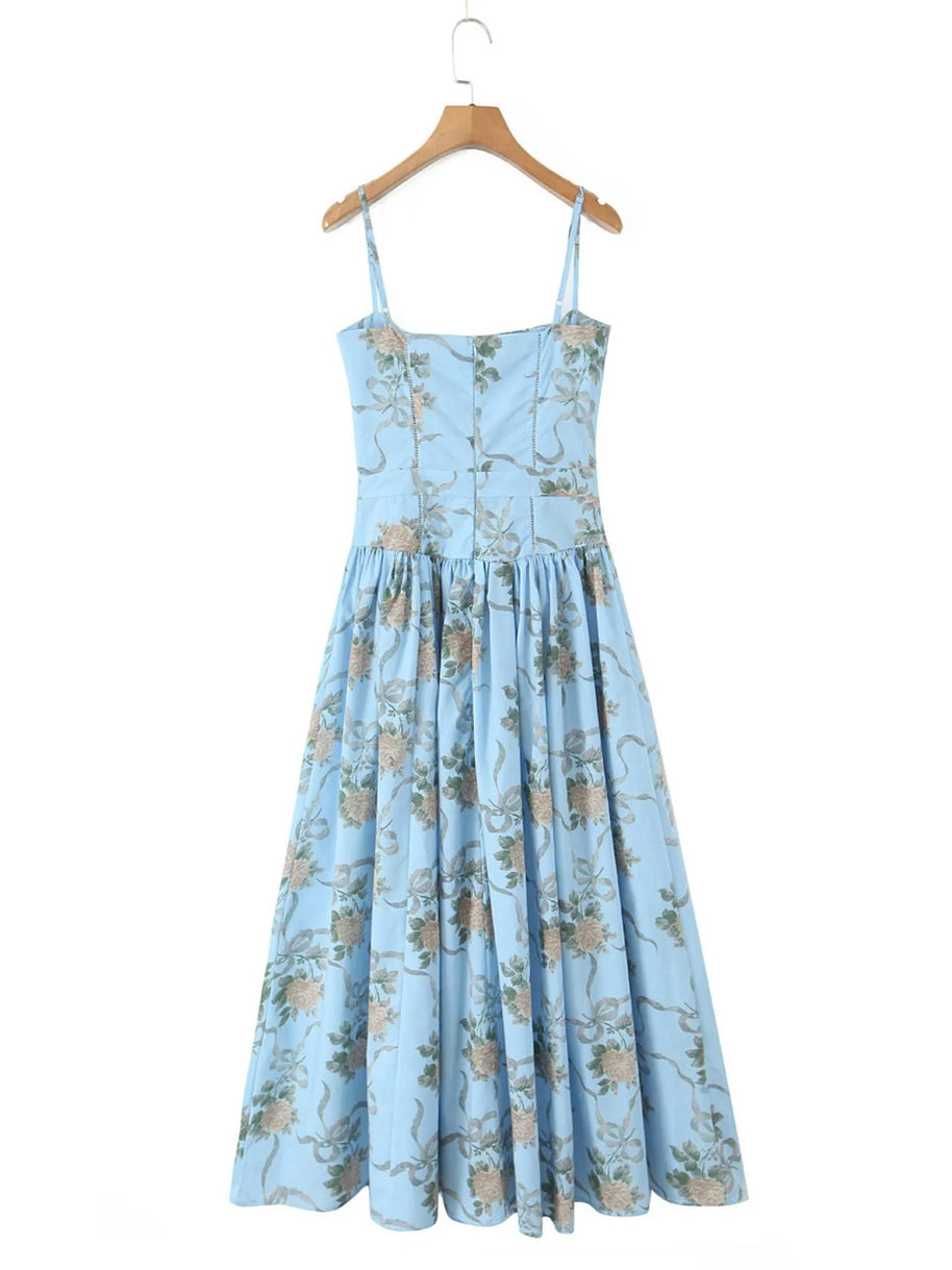 Floral Print Square Neck Cami Maxi Dress-Dresses-Trendsi-[option4]-[option5]-[option6]-[option7]-[option8]-Shop-Boutique-Clothing-for-Women-Online