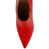 Lolita Woven Texture Stiletto Boot-Rag Company-[option4]-[option5]-[option6]-[option7]-[option8]-Shop-Boutique-Clothing-for-Women-Online