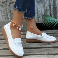 Weave Wedge Heeled Loafers-Shoes-Trendsi-[option4]-[option5]-[option6]-[option7]-[option8]-Shop-Boutique-Clothing-for-Women-Online
