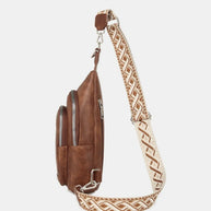 PU Leather Crossbody Bag with Two Detachable Strap-Bags-Trendsi-[option4]-[option5]-[option6]-[option7]-[option8]-Shop-Boutique-Clothing-for-Women-Online