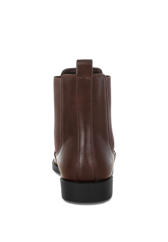 Sigrun Faux Leather Chelsea Boots-Rag Company-[option4]-[option5]-[option6]-[option7]-[option8]-Shop-Boutique-Clothing-for-Women-Online