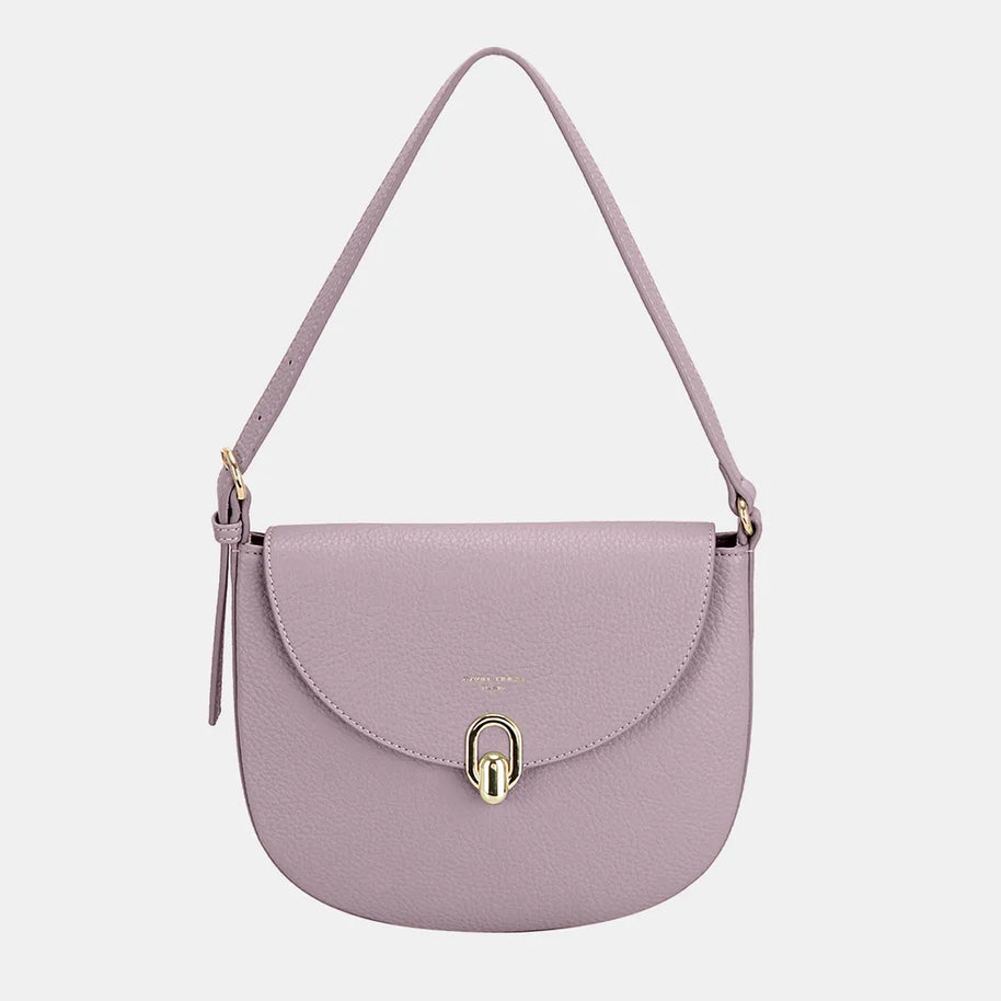 David Jones Metal Buckle Shoulder Bag-Bags-Trendsi-Lilac-One Size-[option4]-[option5]-[option6]-[option7]-[option8]-Shop-Boutique-Clothing-for-Women-Online