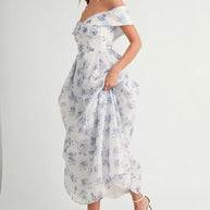 MABLE Floral Printed Off Shoulder Maxi Dress-Dresses-Trendsi-[option4]-[option5]-[option6]-[option7]-[option8]-Shop-Boutique-Clothing-for-Women-Online