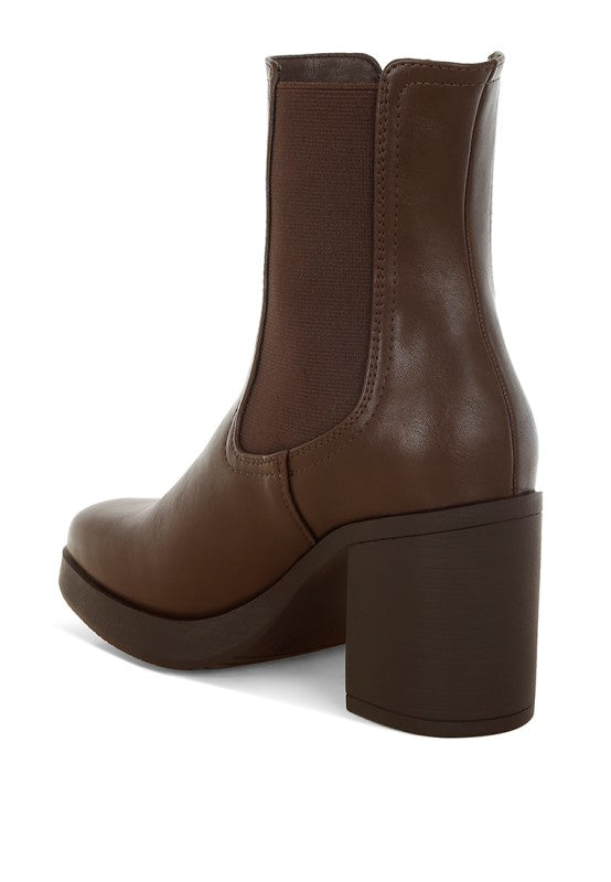 Scuala Faux Leather Chelsea Boots-Rag Company-[option4]-[option5]-[option6]-[option7]-[option8]-Shop-Boutique-Clothing-for-Women-Online
