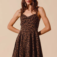 SO ME Mineral Washed Leopard Flare Cami Dress-Dresses-Trendsi-[option4]-[option5]-[option6]-[option7]-[option8]-Shop-Boutique-Clothing-for-Women-Online