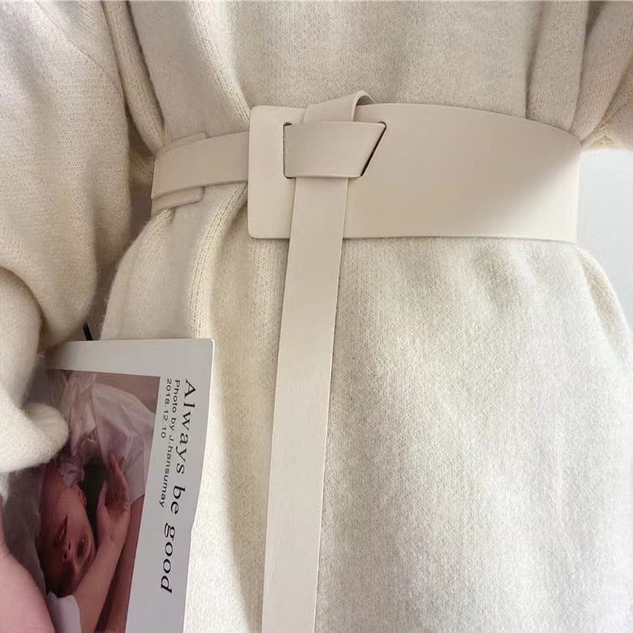 Knot Detail PU Belt-Belts-Trendsi-[option4]-[option5]-[option6]-[option7]-[option8]-Shop-Boutique-Clothing-for-Women-Online