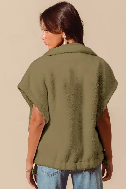 SO ME Over Sized Soft Sherpa Fur Sleeveless Vest Jacket-Vest-Trendsi-[option4]-[option5]-[option6]-[option7]-[option8]-Shop-Boutique-Clothing-for-Women-Online