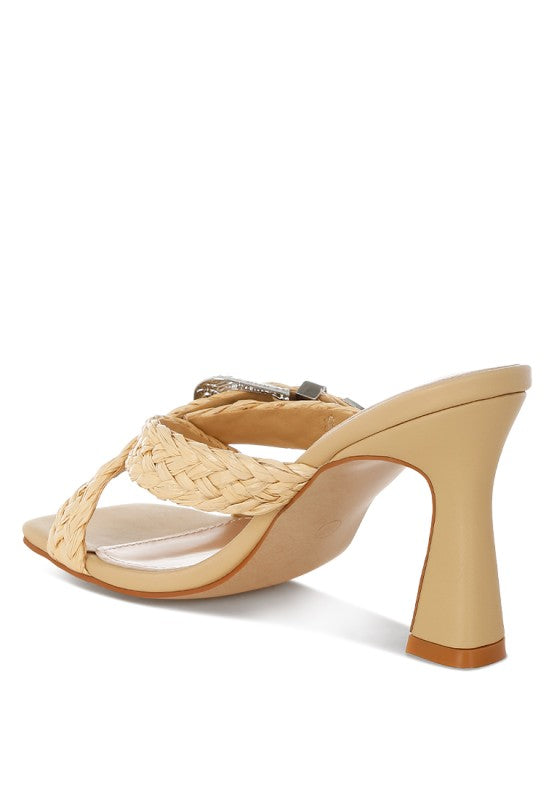 Nimaya Braided Criss-Cross Strap Sandals-Rag Company-[option4]-[option5]-[option6]-[option7]-[option8]-Shop-Boutique-Clothing-for-Women-Online