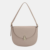 David Jones Metal Buckle Shoulder Bag-Bags-Trendsi-Gravel-One Size-[option4]-[option5]-[option6]-[option7]-[option8]-Shop-Boutique-Clothing-for-Women-Online