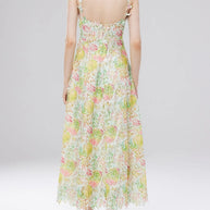 Floral Lace Sleeveless V-Neck Midi Dress-Dresses-Trendsi-[option4]-[option5]-[option6]-[option7]-[option8]-Shop-Boutique-Clothing-for-Women-Online