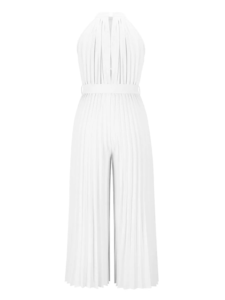 Cutout Tied Pleated Sleeveless Jumpsuit-Sets-Trendsi-[option4]-[option5]-[option6]-[option7]-[option8]-Shop-Boutique-Clothing-for-Women-Online