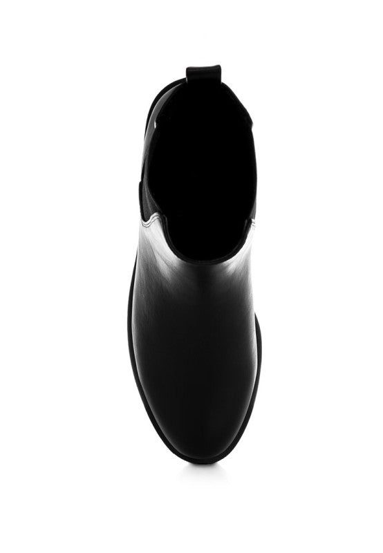 Sigrun Faux Leather Chelsea Boots-Rag Company-[option4]-[option5]-[option6]-[option7]-[option8]-Shop-Boutique-Clothing-for-Women-Online
