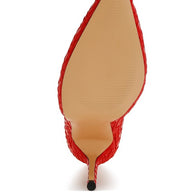 Lolita Woven Texture Stiletto Boot-Rag Company-[option4]-[option5]-[option6]-[option7]-[option8]-Shop-Boutique-Clothing-for-Women-Online