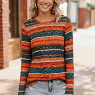Keep Me Guessing Teal Herringbone Long Sleeve-Haptics-[option4]-[option5]-[option6]-[option7]-[option8]-Shop-Boutique-Clothing-for-Women-Online