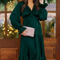 Goddess Grove Green Satin Maxi Dress-Haptics-[option4]-[option5]-[option6]-[option7]-[option8]-Shop-Boutique-Clothing-for-Women-Online