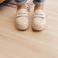 Penny For Your Thoughts Loafers in Bone-Shoes-Ave Shops-[option4]-[option5]-[option6]-[option7]-[option8]-Shop-Boutique-Clothing-for-Women-Online