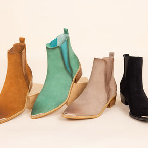 Wylie Suede Ankle Boot in Teal-Shoes-Ave Shops-[option4]-[option5]-[option6]-[option7]-[option8]-Shop-Boutique-Clothing-for-Women-Online