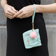 Nicole Lee USA Faux Leather Pouch-Trendsi-Soft Mint-One Size-[option4]-[option5]-[option6]-[option7]-[option8]-Shop-Boutique-Clothing-for-Women-Online