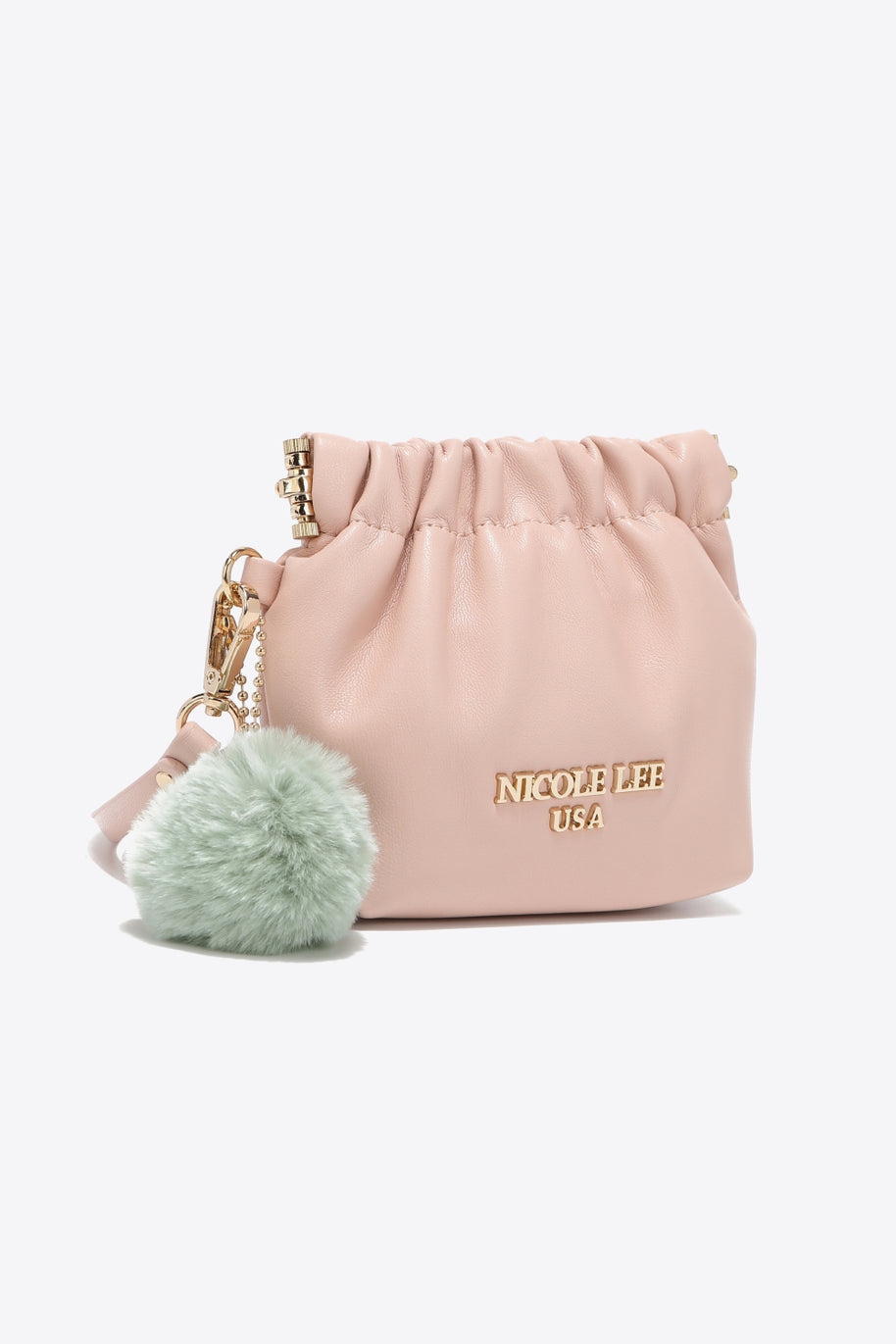 Nicole Lee USA Faux Leather Pouch-Trendsi-[option4]-[option5]-[option6]-[option7]-[option8]-Shop-Boutique-Clothing-for-Women-Online