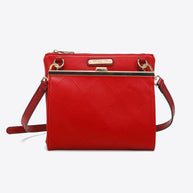 Nicole Lee USA All Day, Everyday Handbag-Trendsi-Red-One Size-[option4]-[option5]-[option6]-[option7]-[option8]-Shop-Boutique-Clothing-for-Women-Online