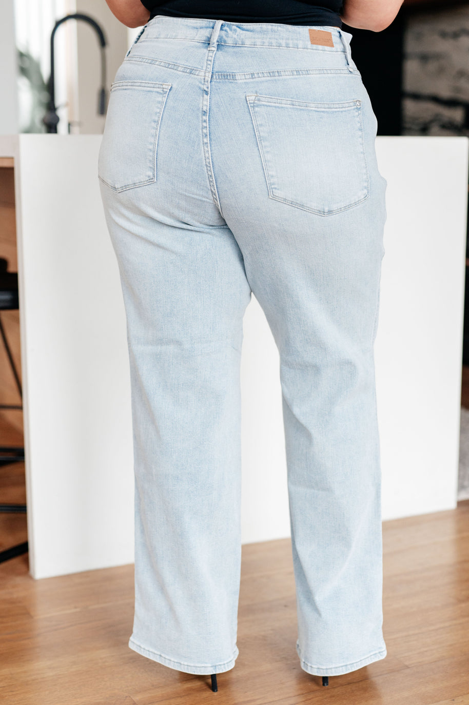 Judy Blue Brooke High Rise Control Top Vintage Wash Straight Jeans-Womens-Ave Shops-[option4]-[option5]-[option6]-[option7]-[option8]-Shop-Boutique-Clothing-for-Women-Online
