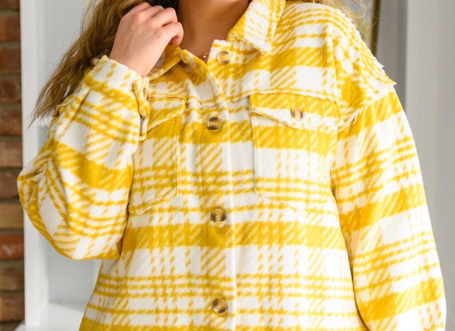 Hard To Miss Shacket In Mustard-Womens-Ave Shops-[option4]-[option5]-[option6]-[option7]-[option8]-Shop-Boutique-Clothing-for-Women-Online