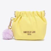 Nicole Lee USA Faux Leather Pouch-Trendsi-Banana Yellow-One Size-[option4]-[option5]-[option6]-[option7]-[option8]-Shop-Boutique-Clothing-for-Women-Online