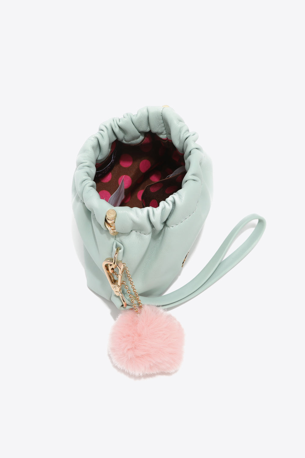 Nicole Lee USA Faux Leather Pouch-Trendsi-[option4]-[option5]-[option6]-[option7]-[option8]-Shop-Boutique-Clothing-for-Women-Online